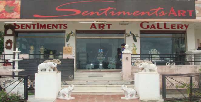 Sentiments Art Gallery | Best Arts & Crafts Shops in Udaipur | Best Arts & Crafts Supply Stores in Udaipur