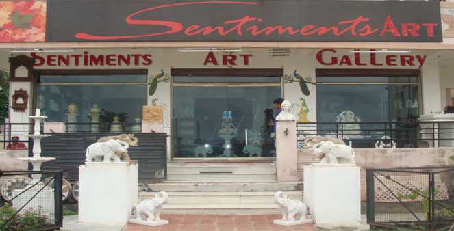 Sentiments Art Gallery | Best Arts & Crafts Shops in Udaipur | Best Arts & Crafts Supply Stores in Udaipur